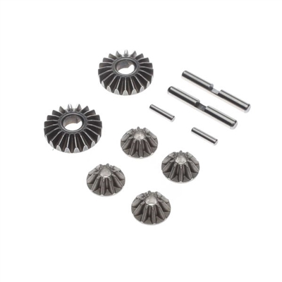 Losi 22 Metal Diff Gear Set, G2 Gear Diff: 22