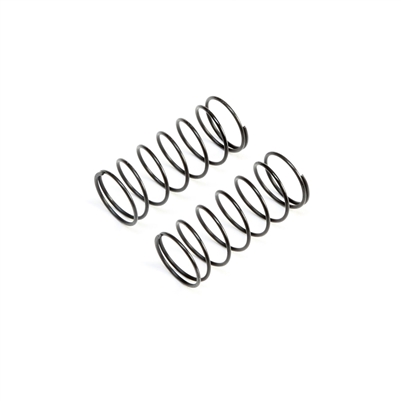 Losi 22 5.0 DC/SR/AC Low Frequency 12mm Front Shock Springs, black (2)