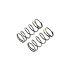 Losi 22 5.0 DC/SR/AC Low Frequency 12mm Front Shock Springs, yellow (2)