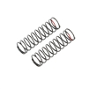 Losi 22 5.0 DC/SR/AC Low Frequency 12mm Rear Shock Springs, red (2)