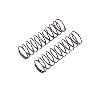 Losi 22 5.0 DC/SR/AC Low Frequency 12mm Rear Shock Springs, red (2)