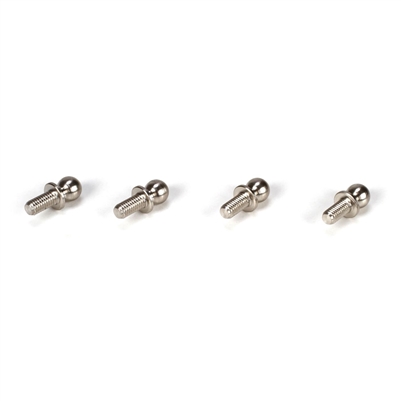 Losi 22/22T/22SCT Low Mount Ball Studs, 4.8 x 6mm (4)