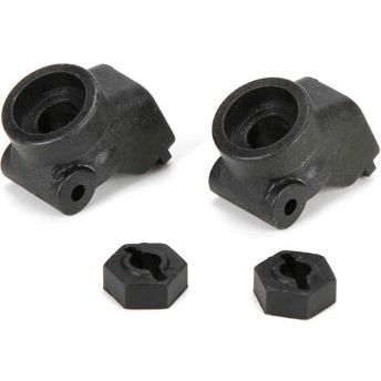 Losi 22-4 2.0 Rear Hub Carriers, 22 Standard Hex (2): All 22