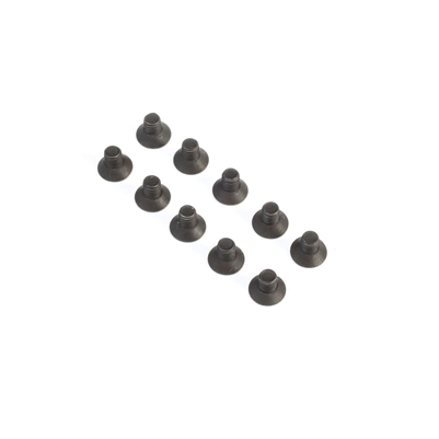 Losi 22 5.0 DC/SR/AC Flat Head Screws, M2.5 x 4mm (10)