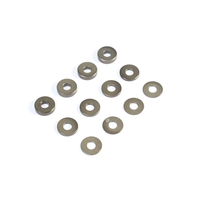 Losi 22 5.0 DC/SR/AC 3mm Washer Set, hard anodized aluminum (4 each)