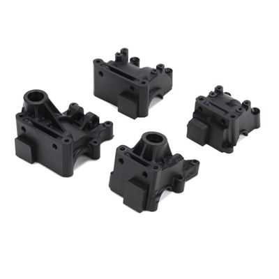 Losi 8ight Front and Rear Gear Box Set for all 8ight Buggies and Trucks