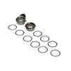 Losi 8ight-XE Rear Gearbox Bearing Inserts, aluminum