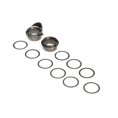 Losi 8ight-XE Rear Gearbox Bearing Inserts, aluminum