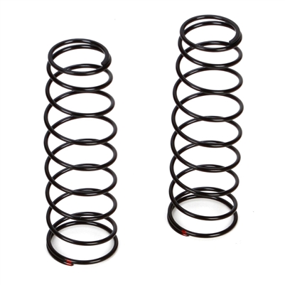 Losi 8ight-B 3.0 16mm Rear Shock Springs-3.4 Rate, Red (2)