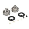 Losi 8ight-T 4.0/8ight 4.0 16mm Bleeder Shock Caps, aluminum (2)