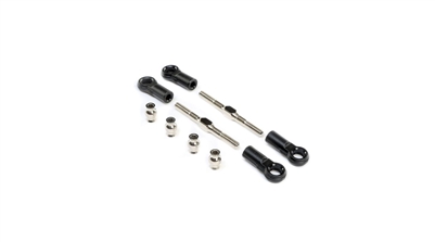 Losi 8ight-XE Turnbuckles, 4mm x 50mm (2)