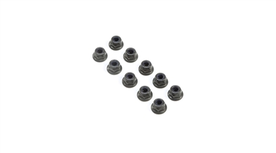 Losi 8ight-XE M4 Flanged Lock Nuts (10)