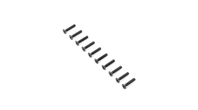 Losi 8ight-XE Flat Head Screws, M4x20mm (10)