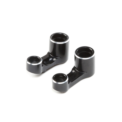 Losi 22 5.0 DC/SR/AC Bell Crank Set, black aluminum