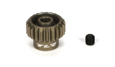 Losi 21 tooth Aluminum Pinion Gear, 48 pitch for 1/8" Motor Shaft