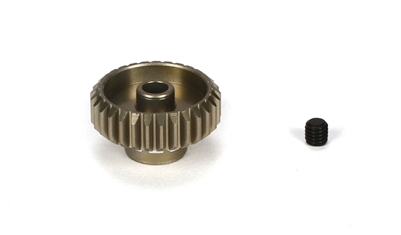Losi 29 tooth Aluminum Pinion Gear, 48 pitch for 1/8" Motor Shaft