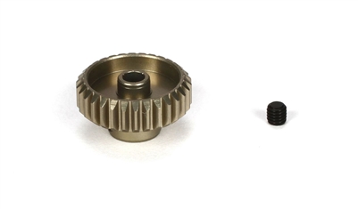 Losi 30 tooth Aluminum Pinion Gear, 48 pitch for 1/8" Motor Shaft