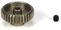 Losi 32 tooth Aluminum Pinion Gear, 48 pitch for 1/8" Motor Shaft