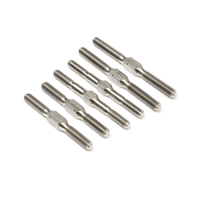 Losi 8ight-XE Turnbuckles, titanium (6)