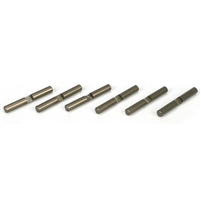 Losi 8B/8T 2.0 Diff Shaft Set, aluminum (6)