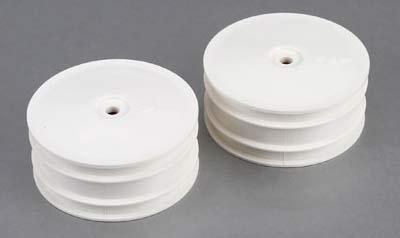 Losi 22-4 Front Rims, White (2)