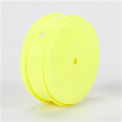 Losi 22 4.0/22 3.0 MM 61mm Front Rims-12mm hex, yellow (2)