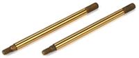 Losi Ten-SCTE Rear Shock Shafts, Tini Coated (2)