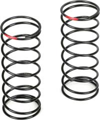 Losi 22 Front Shock Springs-2.5 Rate, Red (2)