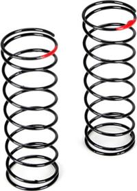 Losi 22T Front Shock Springs-2.5 Rate, Red (2)