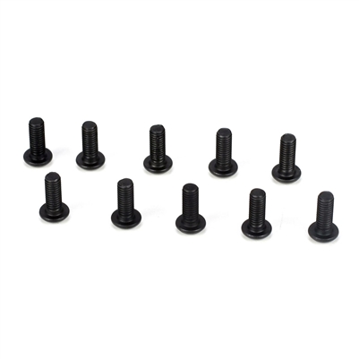 Losi Button Head Screws, M3 x 8mm (10)