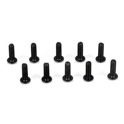 Losi Button Head Screws, M3 x 10mm (10)