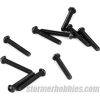 Losi Button Head Screws, M2 x 12mm (10)