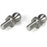 Losi 22 Ball Studs-4.8 x 6mm, titanium (2)