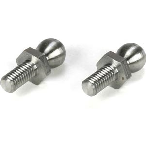 Losi 22 Ball Studs-4.8 x 6mm, titanium (2)