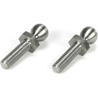 Losi 22 Ball Studs-4.8 x 10mm, titanium (2)