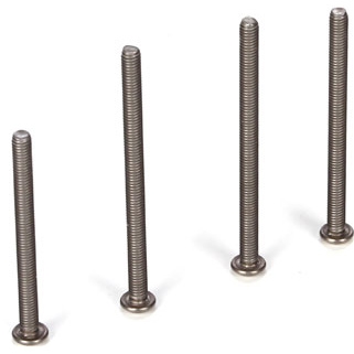 Losi Ti Button Head Screw Set, M3 x 35, 40, 43, 44mm