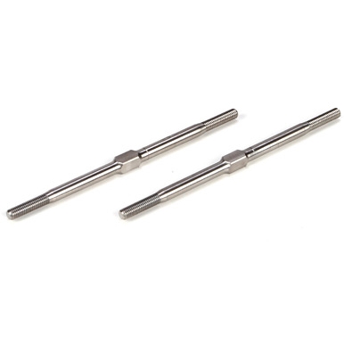 Losi 22T Turnbuckles-75mm, Titanium (2)