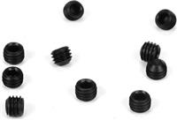 Losi Setscrews, M5 x 4mm-Flat Point (10)