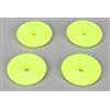 Losi 22SCT Wheel Disks, Yellow (4) 