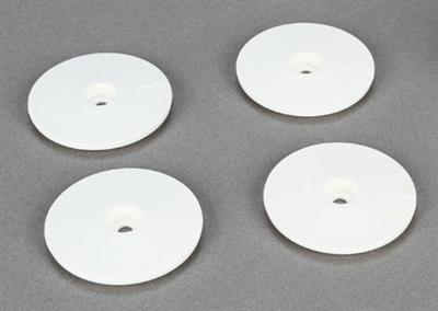 Losi 22SCT Wheel Disks, White (4) 