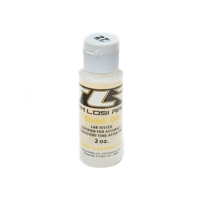 Losi Silicone Shock Oil-27.5 Weight (2 oz. bottle)