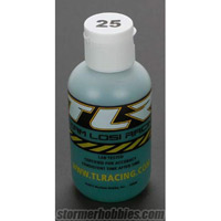 Losi Silicone Shock Oil-25 Weight (4 Oz. Bottle)