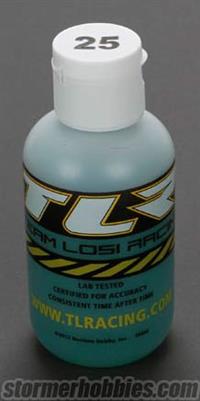 Losi Silicone Shock Oil-25 Weight (4 Oz. Bottle)