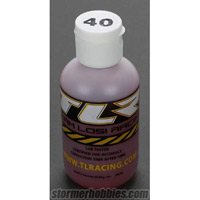 Losi Silicone Shock Oil-40 Weight (4 Oz. Bottle)