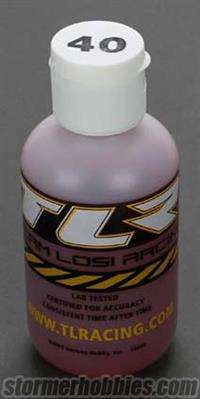 Losi Silicone Shock Oil-40 Weight (4 Oz. Bottle)