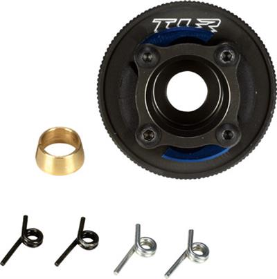 Losi 8B/8T Prebuilt Clutch, 4 Shoe, Hard Anodized Aluminum