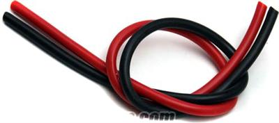 TQ Racing 10 Gauge Wire, Red And Black, 1 Ft. Each