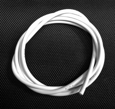 TQ Racing 13 Gauge Wire, White, 3 Ft.