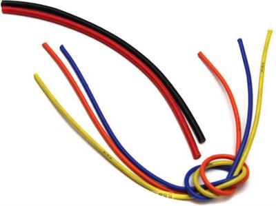 TQ Racing Brushless 16 Gauge HD Wire Set (6 In. Red & Black 13 Ga.)