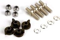 Traxxas Villain Iv Anchoring Pins With Locknuts (4)